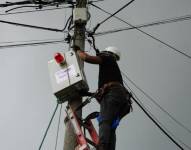 Trabajos de mantenimiento en el Sistema de Alerta Temprana.