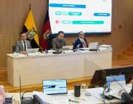 La sesión del Concejo Metropolitano de Quito.