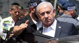 El primer ministro israelí, Benjamín Netanyahu, en las afueras de Jerusalén, el 8 de septiembre de 2025.