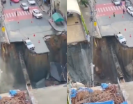 Socavón en Tailandia