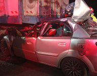 Ambos vehículos quedaron con daños severos.