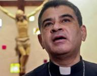 El obispo Rolando Álvarez está en arresto domiciliario en Nicaragua.