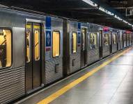 Un hombre se prendió fuego a si mismo en el metro de Sao Paulo, Brasil.
