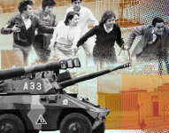 Algunos rehenes lograron salir del Palacio antes de recrudecerse la operación de retoma del Ejército.