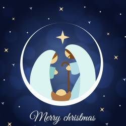 Imagen animada de Navidad.