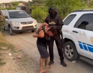 La Policía Nacional compartió videos del operativo.