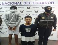 Imagen de los sospechosos capturados por el doble crimen en el norte de Guayaquil.