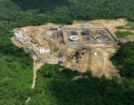 Imagen de archivo de la construcción de la Cárcel del Encuentro, en Santa Elena.