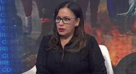 Sobre el paro nacional, la ministra de Gobierno Zaida Rovira indicó que los diálogos no han tenido mayor acogida con sectores como Imbabura.