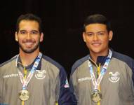 Alberto Miño y Emiliano Riofrío de Guayaquil, se llevaron la medalla de oro ante Chile.