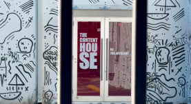 En las oficinas de Healthbird, en Miami, funciona una galería de arte