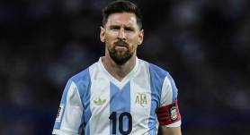 Lionel Messi, capitán de Argentina.