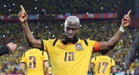 Enner Valencia, goleador histórico de Ecuador.