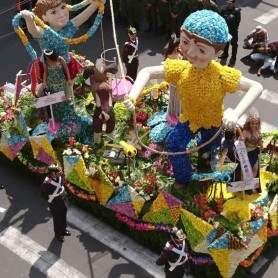 La alegría de Ambato se vive en su Carnaval