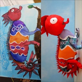 15 dibujos convertidos en tiernos peluches