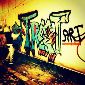 Los grafitis de Justin