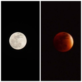 El espectáculo de la Luna de Sangre
