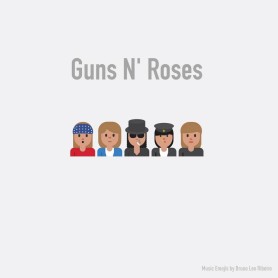 Las bandas musicales más emblemáticas convertidas en "Emojis"