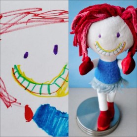 15 dibujos convertidos en tiernos peluches