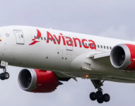 Foto de archivo de un avión de Avianca.