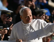 El papa León XIV, líder espiritual de los católicos, asumió el cargo en mayo tras la muerte de su predecesor, el papa Francisco.