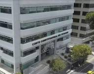 Exteriores de la Corte Constitucional, ubicada en Quito.