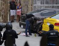 Cinco hombres fueron acribillados la tarde del sábado 23 de agosto de 2025 en Crucita, Manabí.