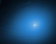 El Telescopio Espacial Hubble captó esta imagen del cometa 3I/ATLAS el 30 de noviembre.