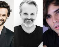 Iván Sánchez, Miguel Bosé y José Pastor.