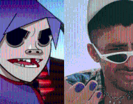 Gorillaz y Bad Bunny tendrán una colaboración.