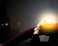 Imagen referencial para graficar el uso de una baliza en un auto privado.