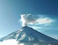 Imagen el volcán Cotopaxi