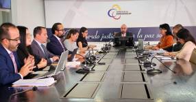 Imagen del Pleno del Consejo de la Judicatura.