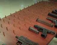 El armamento fue entregado de manera voluntaria.