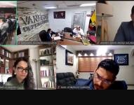 Audiencia de vinculación de Andrés Arauz, Esther Cuesta y Raúl González en el caso Ligados.