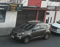 Camioneta robada en el norte de Quito