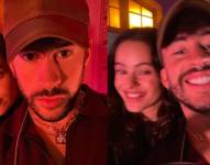 Bad Bunny y Rosalía en su colaboración.