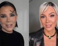 Kris Jenner antes y después.