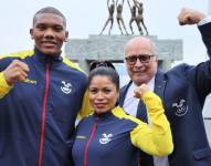 Gerlo Congo y Alexandra Escobar abanderados de la delegación de Ecuador en los Juegos Bolivarianos del Ecuador