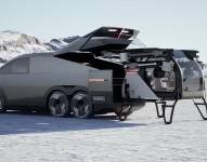 El Land Aircraft Carrier de Xpeng combina un vehículo terrestre con un dron biplaza capaz de despegar y aterrizar verticalmente.