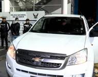 Robo de camioneta en el Valle de Los Chillos