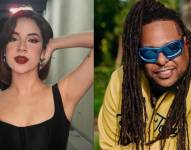 Viviana Salame y Lennox estuvieron en el Burger Show.