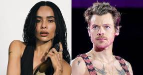 Zoë Kravitz y Harry Styles desatan rumores de romance tras una caminata en Roma.
