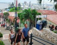 El barrio Las Peñas de Guayaquil es uno de los principales sitios turísticos del país. Foto referencial.