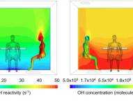El campo de oxidación a nuestro alrededor luce como un aura de energía