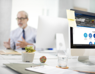 Mockup Copy Space Blank Screen Concept