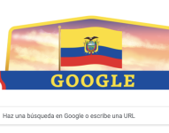 Doodle de Google dedica un mensaje a Ecuador.