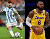 Djokovic, Messi y James, leyendas del deporte.