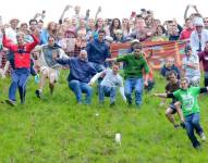 El Cheese Rolling en acción