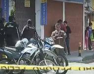 Los alrededores del centro de tolerancia fueron cercados por seguridad.